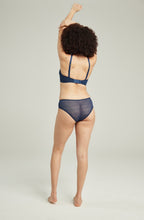 The Sheer Deco Hipster Brief Navy - image 4