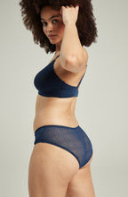 The Sheer Deco Hipster Brief Navy - image 2