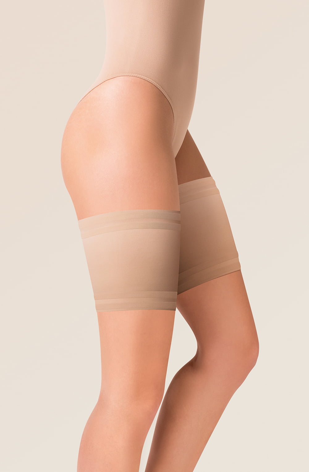 Gabriella Satin Thigh Band 510 Beige product image 1