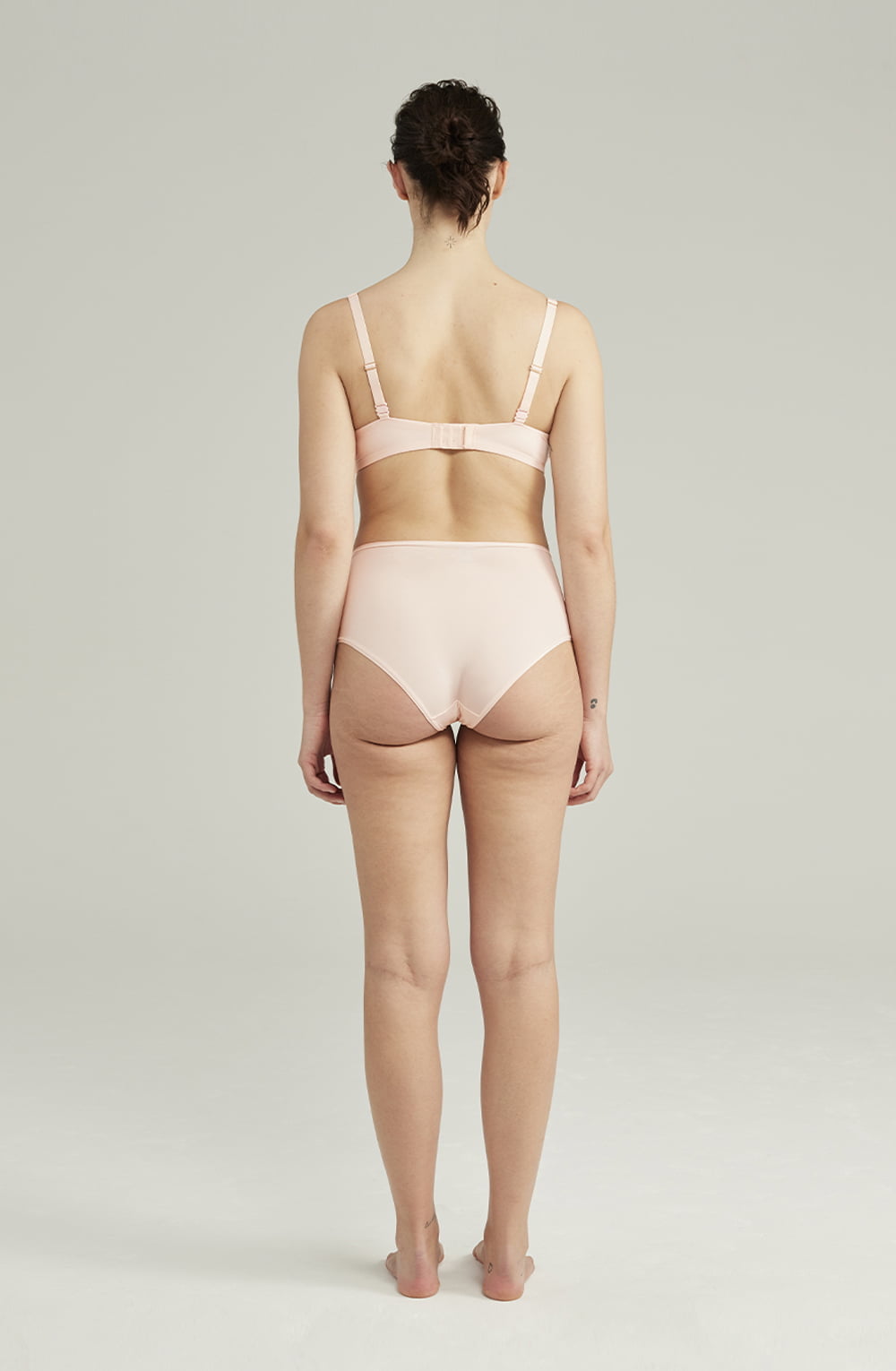 The Second Skin Stretch High Waist Brief Blush Pink - image 2