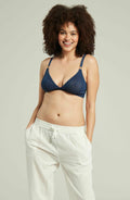 Nudea Sheer Deco Easy Does It Navy Bralette product image 1