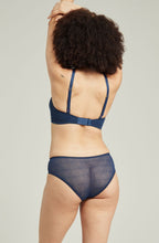 The Sheer Deco Hipster Brief Navy - image 1