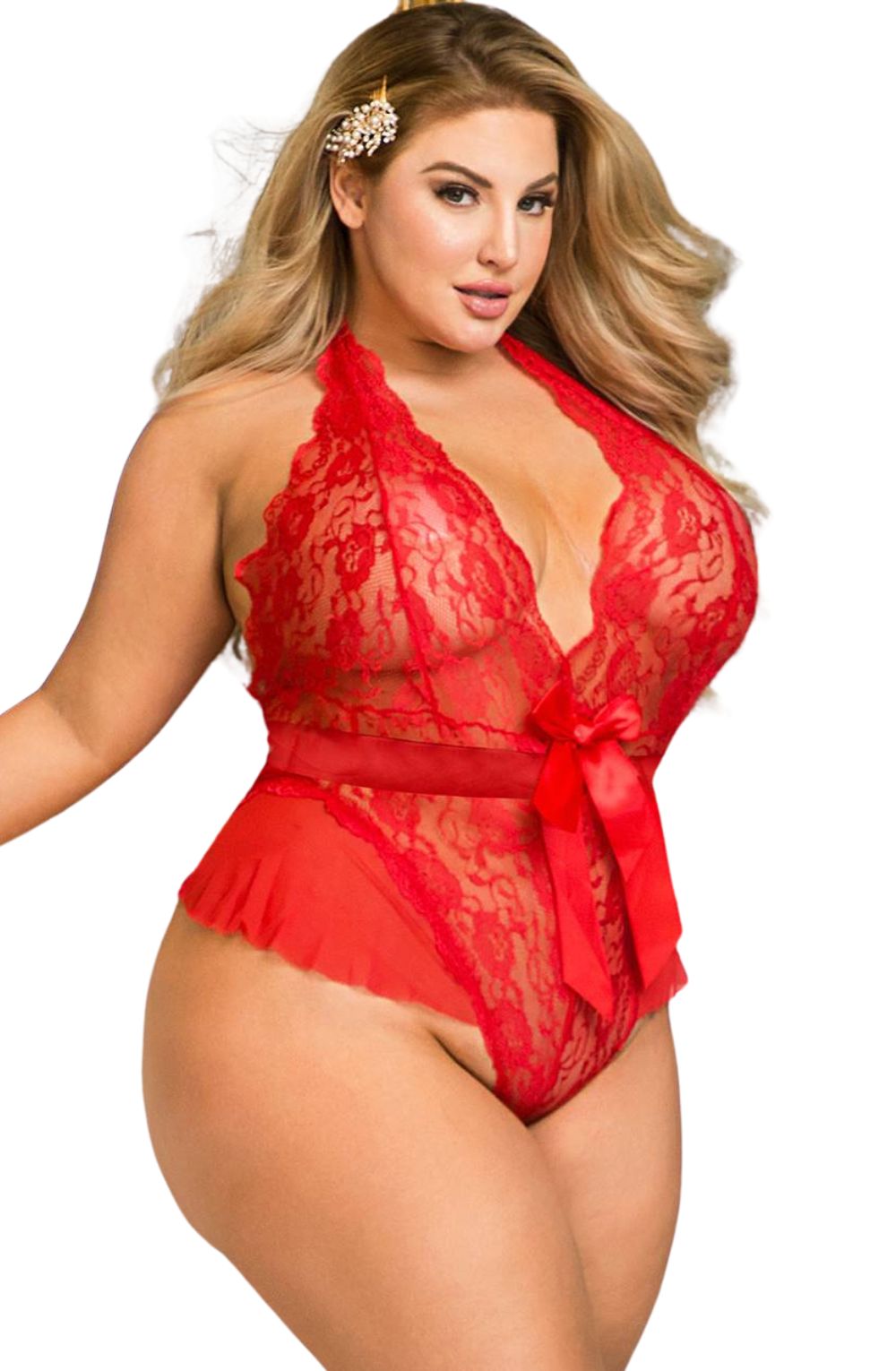 YesX YX856Q Hot Red Teddy - image 5