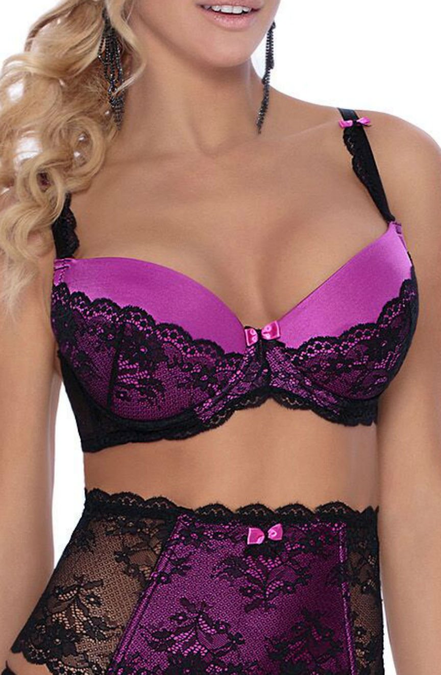 Roza Fifi Black Push Up Lace Bra product image 2