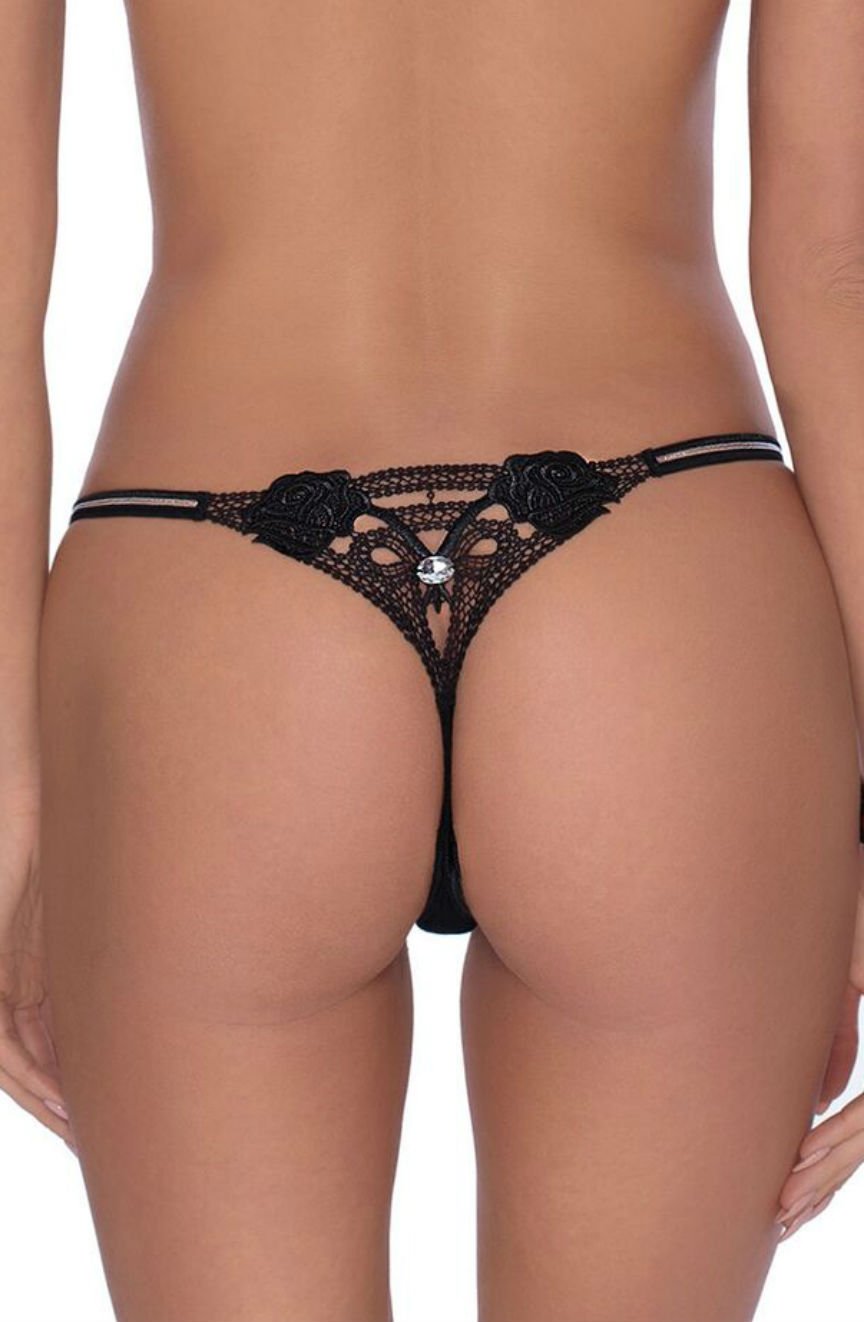 Roza Lea Black Lace Thong product image 2