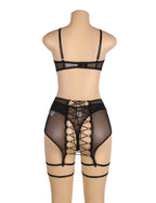 YesX YX868Q Three Piece Bra Set - image 10