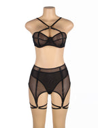 YesX YX868Q Three Piece Bra Set - image 9